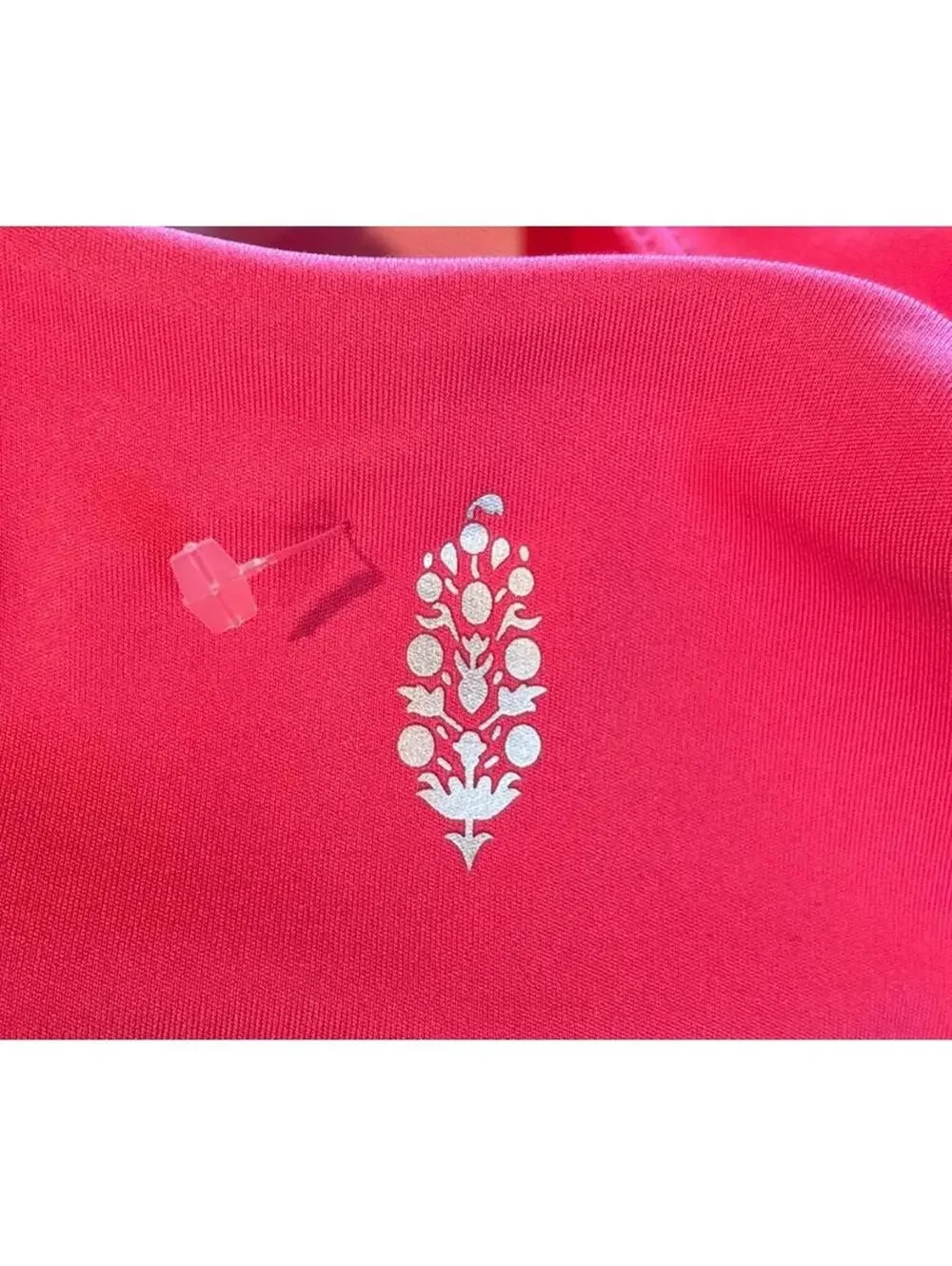 Free people Hot Pink Activewear Bodysuit Cut Out Yoga Gym S